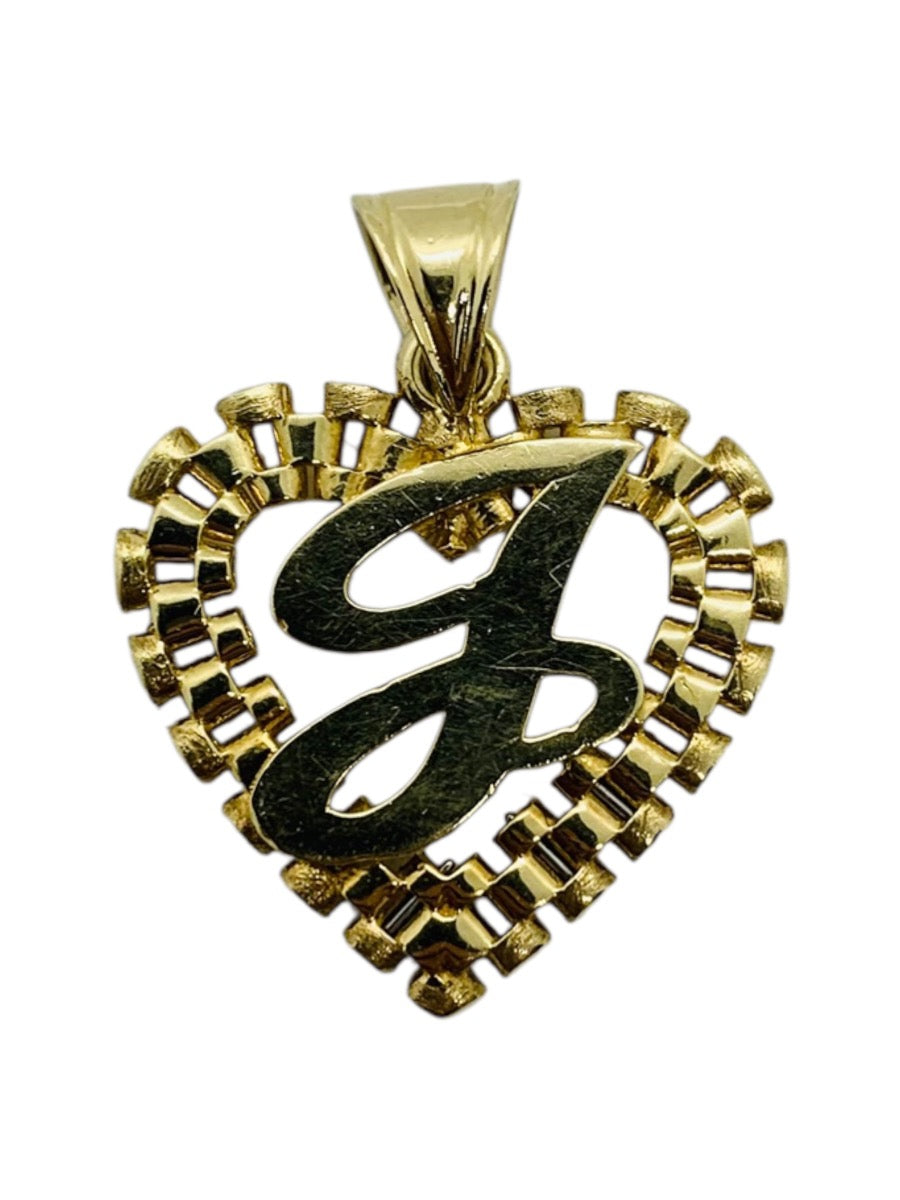 10K Yellow Gold "J" Pendant | 2.8g