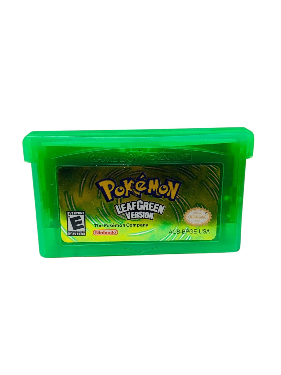 Pokemon Leaf Green Version Nintendo Cartridge Game Boy Advance 2002