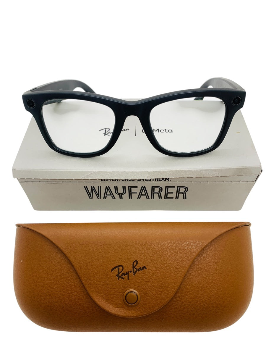 Ray-Ban Meta Wayfarer RW4008 601SM1 Smart Glasses 53🔲22 155 3F Matte Black/Clear