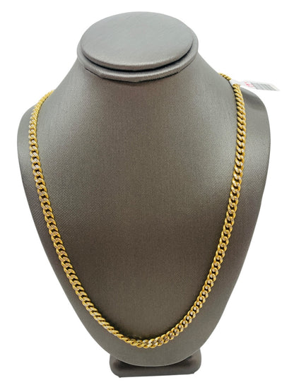 14K 2T Gold Curb Chain | Size 19 | 13.8g