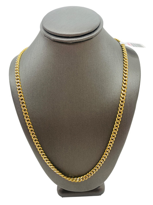 14K 2T Gold Curb Chain | Size 19 | 13.8g