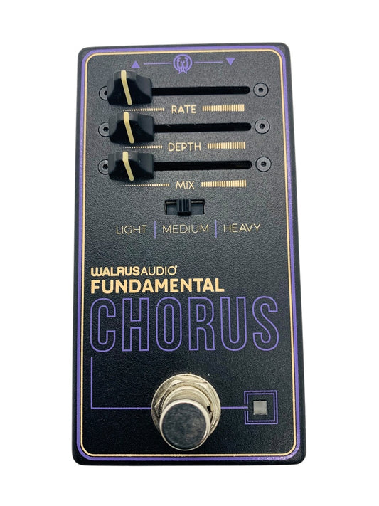 Walrus Audio Fundamental Series Chorus Guitar Effects Pedal