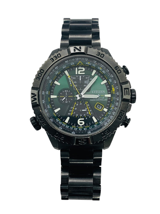 Citizen Promaster Navihawk H804-S126789 48mm Green Dial w/ Box