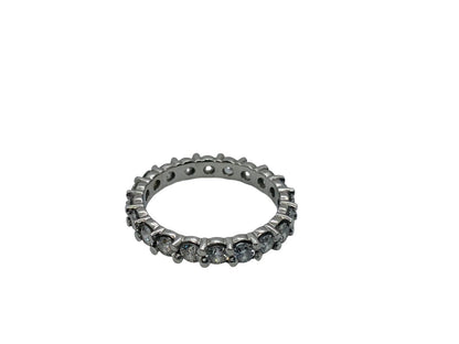 Platinum Lady's Wedding Eternity Band Lab Grown Diamonds 1.6 CTW