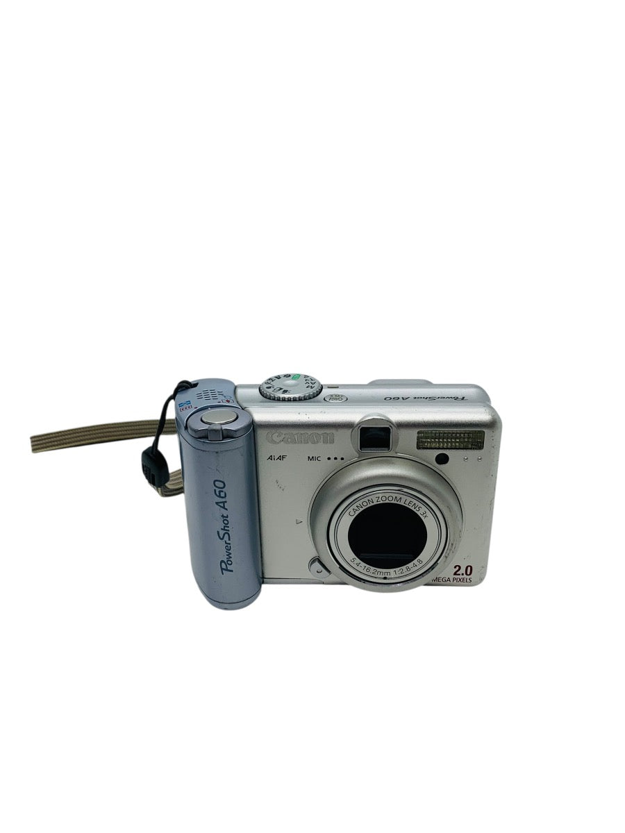 Canon PowerShot A60 Silver 1.5 LCD 2MP Compact Digital Camera