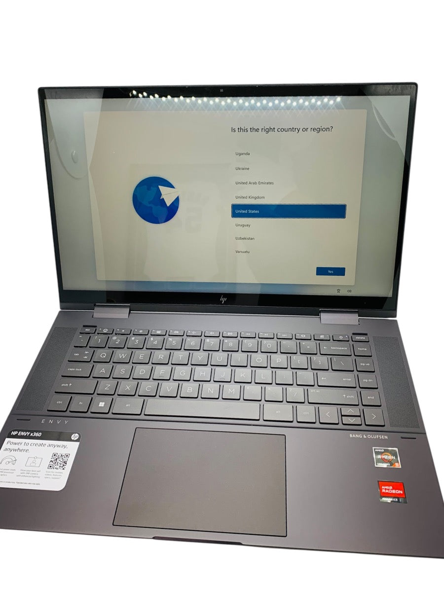 HP Envy x360 2-in-1 Laptop Ryzen 5 5625U 8GB RAM 256GB SSD Touchscreen