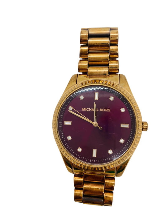 Michael Kors MK-3753 Ladies Gold Tone Quartz Watch