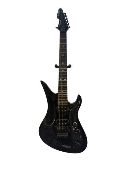 Schecter Guitar A-7+ Diamond Series Black Solid Body Electric Guitar 1999