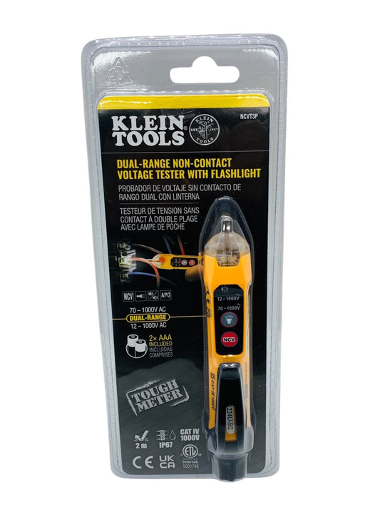 Klein Tools NCVT3P Dual-Range Non-Contact Voltage Tester+Flashlight
