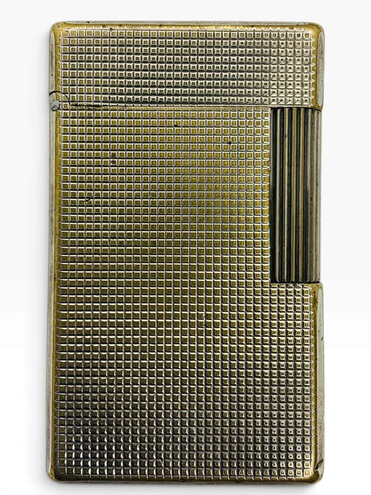 Vintage ST Dupont Ligne 1 Silver Luxury Box Pocket Lighter