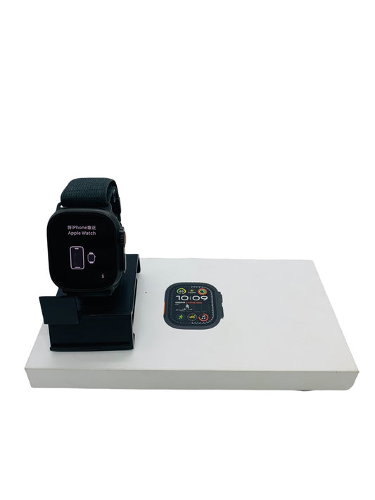 Apple A2986 Ultra 2 49mm Black Titanium Dark Green w/ Charger + Box