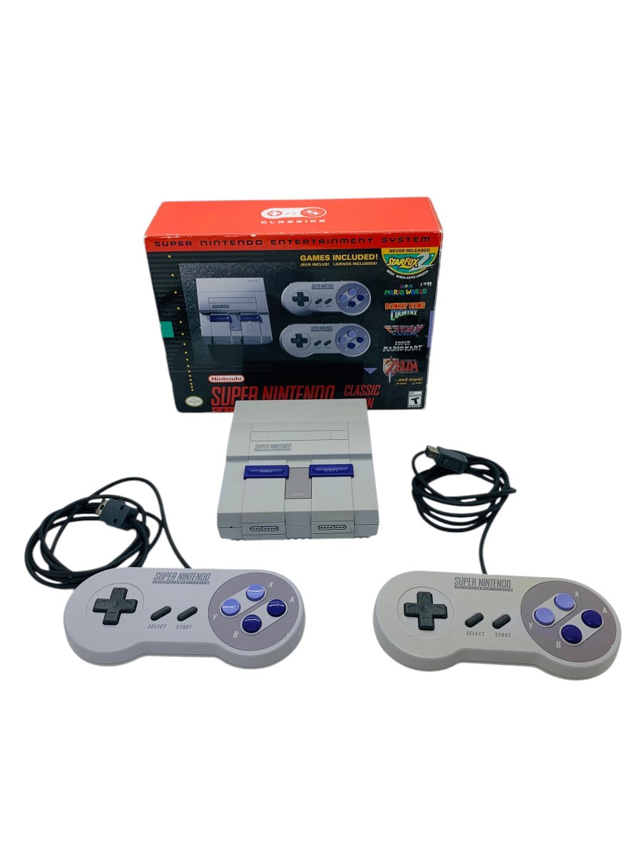 Nintendo Super NES Mini Classic Edition Control Deck - Gray CLV-201 Game System