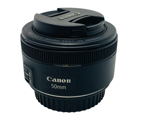 Canon EF Lens 50mm 1:1.8 STM Lens (.35m/1.1ft)