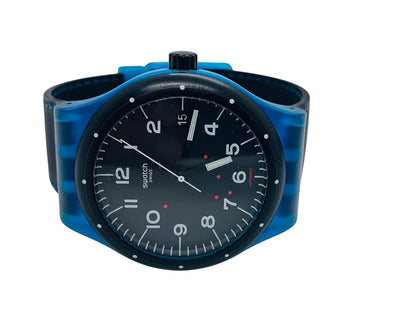 Swatch Automatic Mens Watch Sistem Class Blue SUTS405 42mm