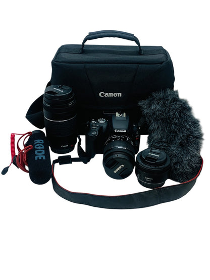 Canon EOS Rebel SL2 DSLR Digital Camera KIt.