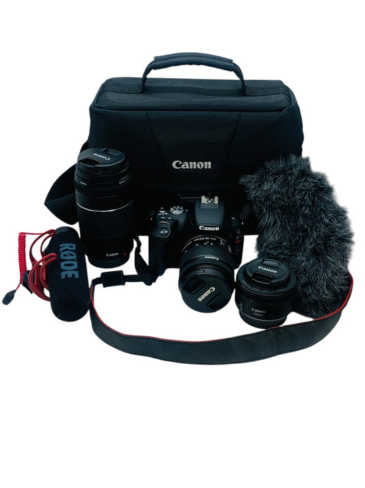 Canon EOS Rebel SL2 DSLR Digital Camera KIt.
