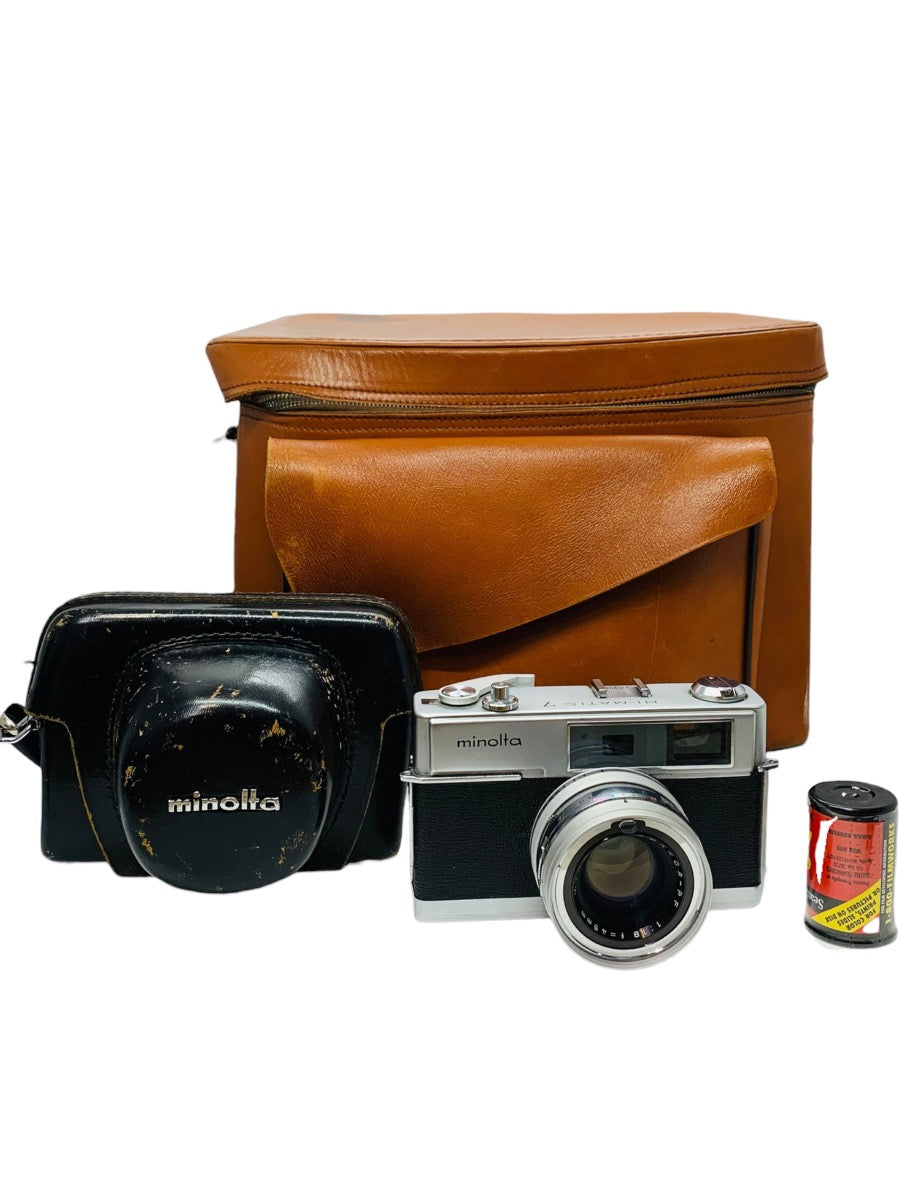 Minolta Hi-Matic 7 45mm Rangefinder Film Camera Manual Focus