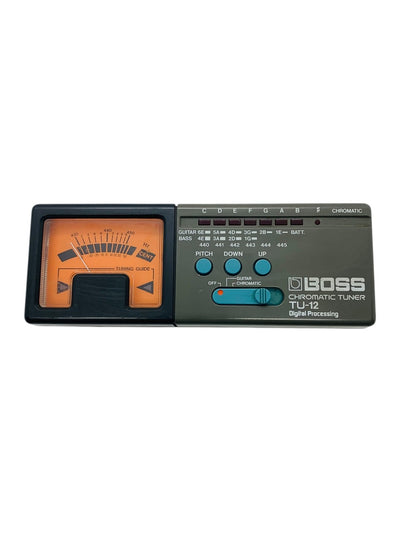 Boss TU-12 Chromatic Guitar/Bass Digital Processing Tuner Made In Japan