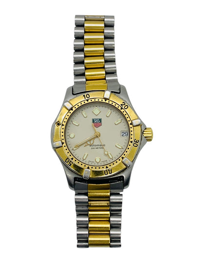 Vintage Tag Heuer Professional 2000 Automatic 665.713 Swiss Watch 34mm