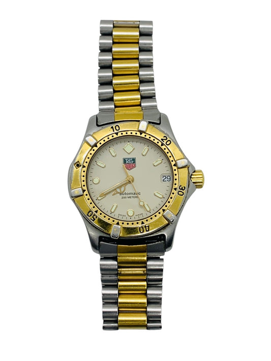 Vintage Tag Heuer Professional 2000 Automatic 665.713 Swiss Watch 34mm