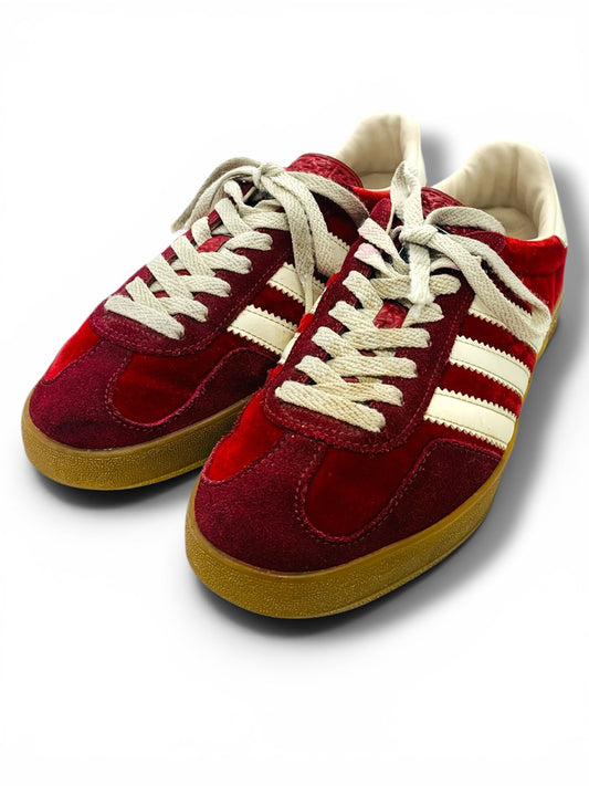 Gucci x Adidas Gazelle Men's Sneakers | US 6.5 | Red Suede