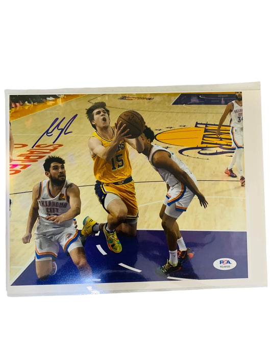 Autographed Austin Reaves Photo-PSA Graded (RG48420) -Lakers #15