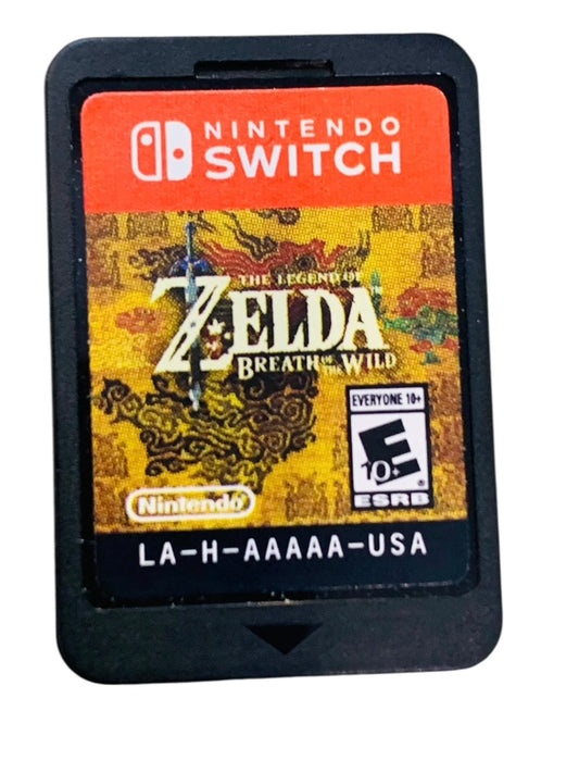 The Legend Of Zelda Breath Of The Wild Nintendo Switch Cartridge