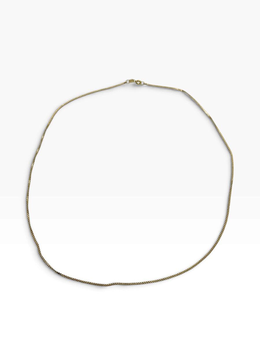14K Yellow Gold Fashion Design Chain | Size 20" | 1.8 Grams