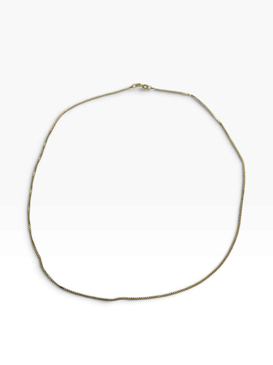 14K Yellow Gold Fashion Design Chain | Size 20" | 1.8 Grams