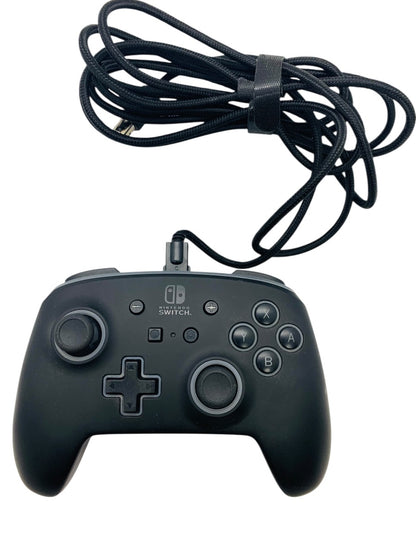 Nintendo Power A Enhanced Wired Controller Black LED Controller