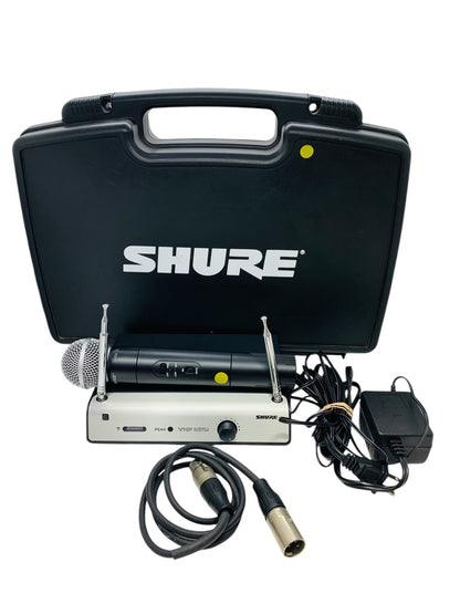 Shure VHF Diversity Receiver 202.200 MHz w/ Shure SM58 Microphone