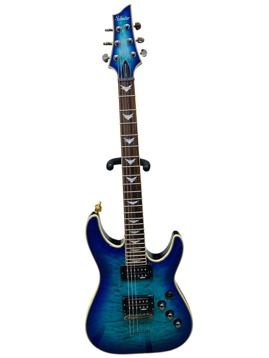 Schecter Omen Extreme-6 Electric Guitar Ocean Blue Burst