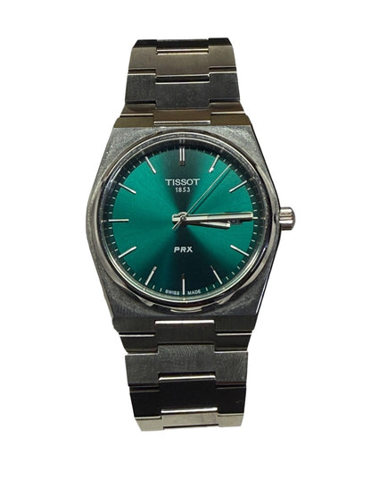 Tissot PRX 40mm T137.410.11.091.00 Green Dial Quartz Swiss Watch