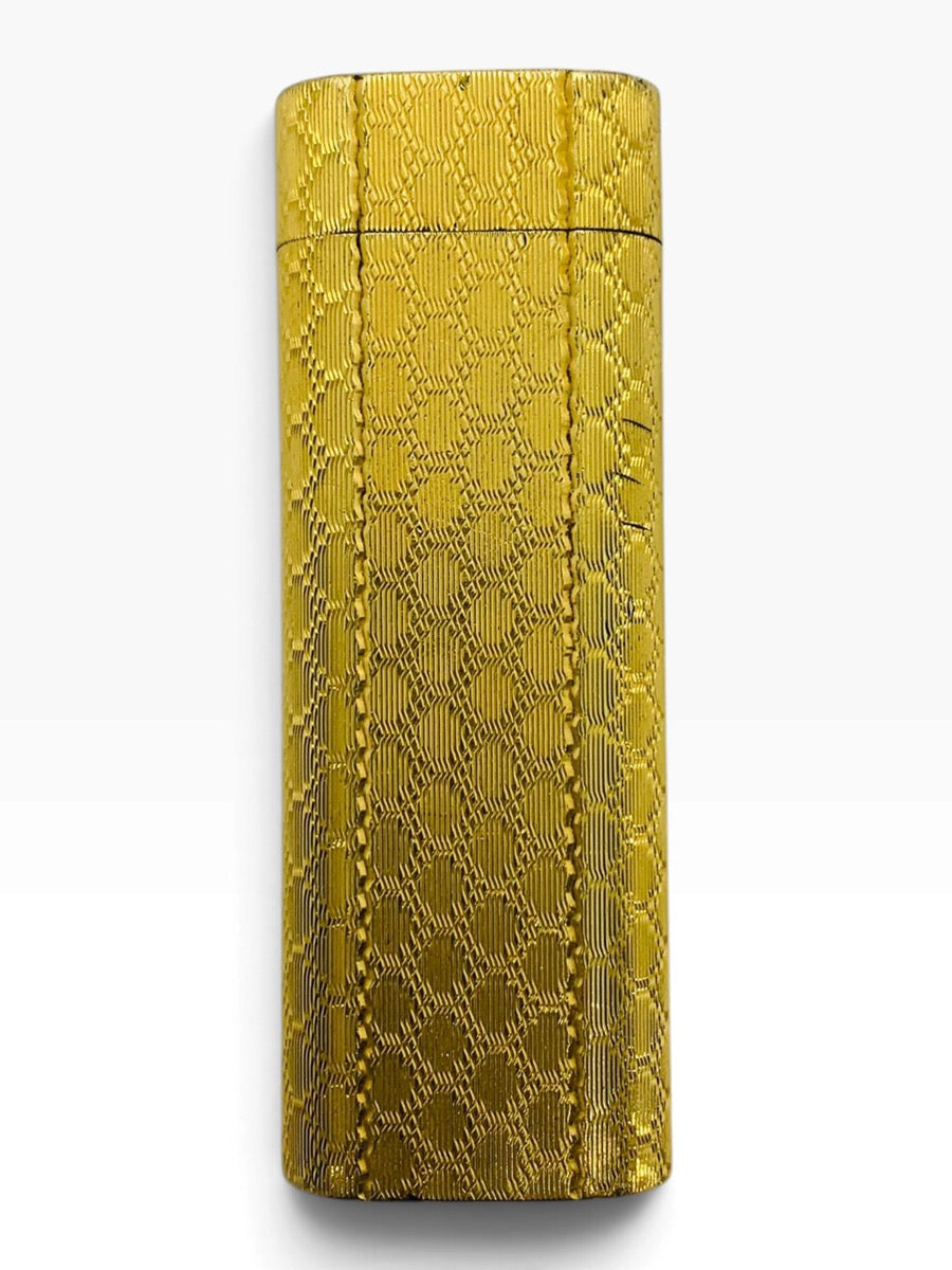 Vintage Luxury Cartier Les Must Gold Plated Lighter  Made in France