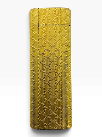 Vintage Luxury Cartier Les Must Gold Plated Lighter  Made in France