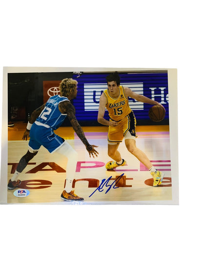 Autographed Austin Reaves Photo-PSA Graded (RG48432) -Lakers #15