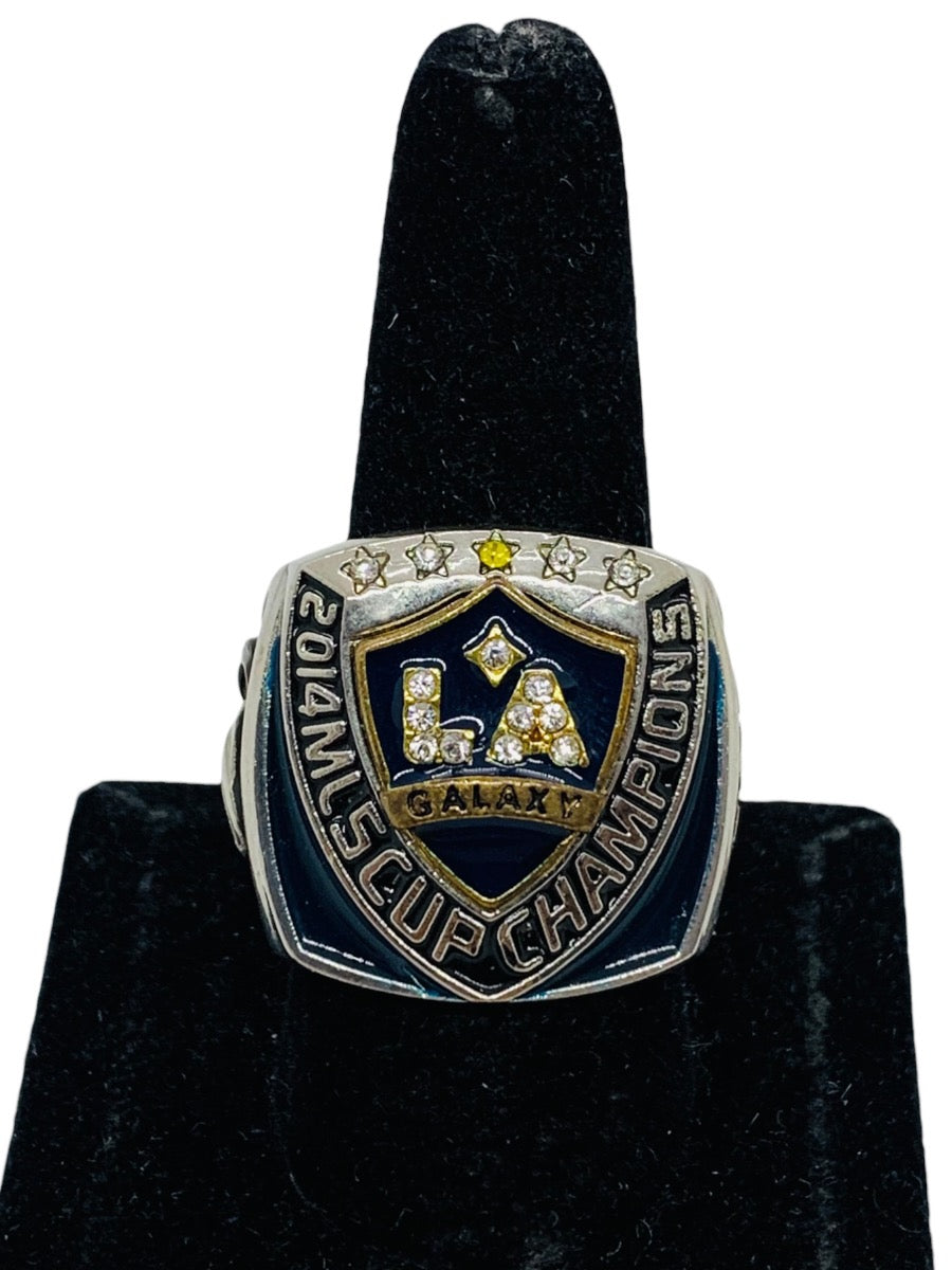 LA Galaxy MLS Cup Champions Ring - Size 11 - Black