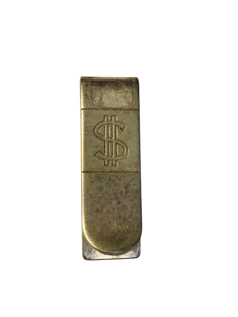 Sterling Silver Italian .925 Money Sign "$" Money Bill Clip
