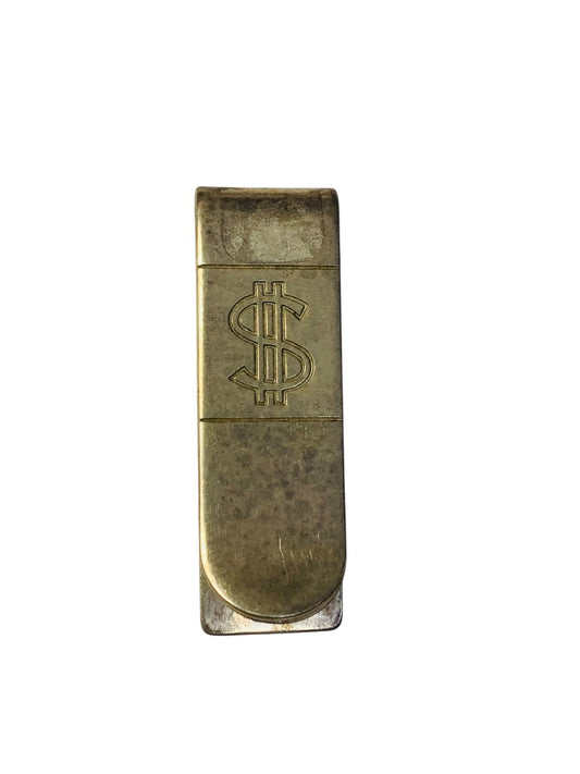 Sterling Silver Italian .925 Money Sign "$" Money Bill Clip