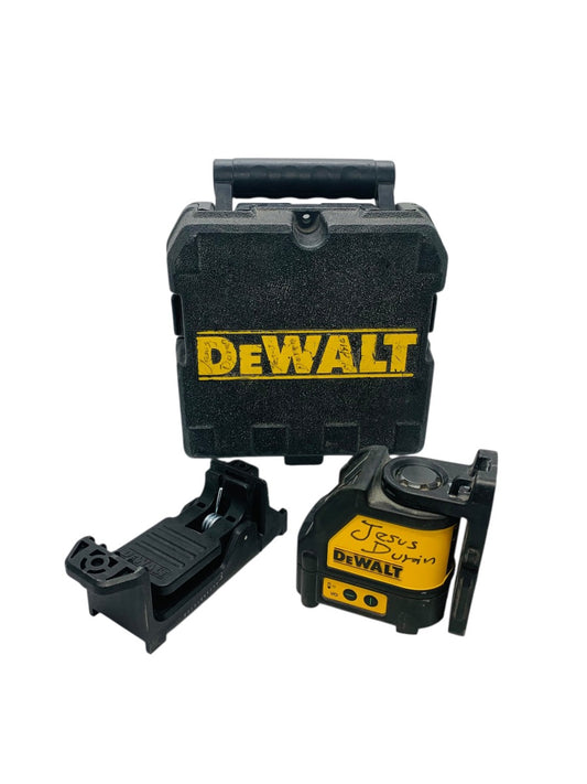 DeWalt DW088CG 165 ft. Green Beam Self-Leveling Cross Line Laser Level
