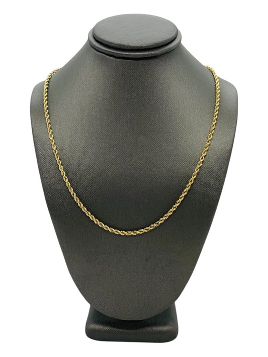 10K Yellow Gold Rope Chain | 22" | 3.4g