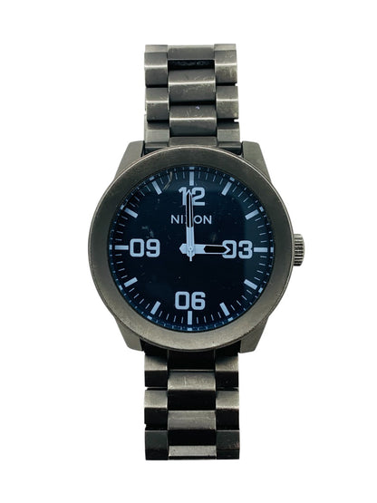 Nixon The Corporal Take Charge Blue Dial Stainless Men's Surf Watch