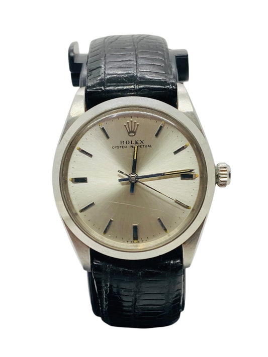 1964 Rolex 5552 Vintage Men’s Watch 34mm SS Manual Wind Rare Classic