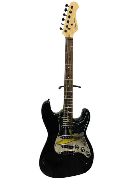 Spectrum 6-String Electric Guitar - Black / Mirror Color (READ)