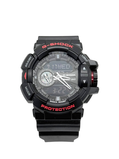 Casio G-Shock Analog Digital Black/Red Resin GA-400HR Mens Watch
