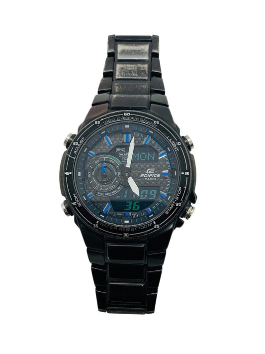 Casio Edifice 5165 EFA-131 Stainless Steel Sports Watch Mens (Read)