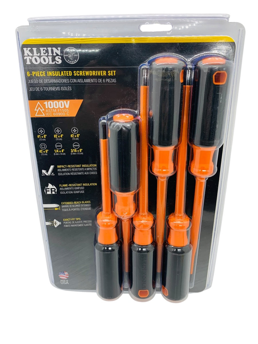 Klein Tools 85076INS 6-Piece Insulated Screwdriver Set