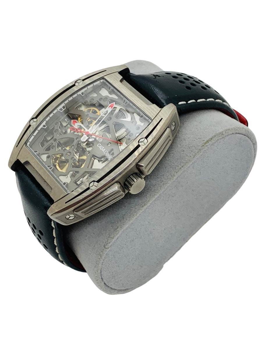 CIGA Design Skeleton Z Series Titanium Automatic Mechanical Wristwatch