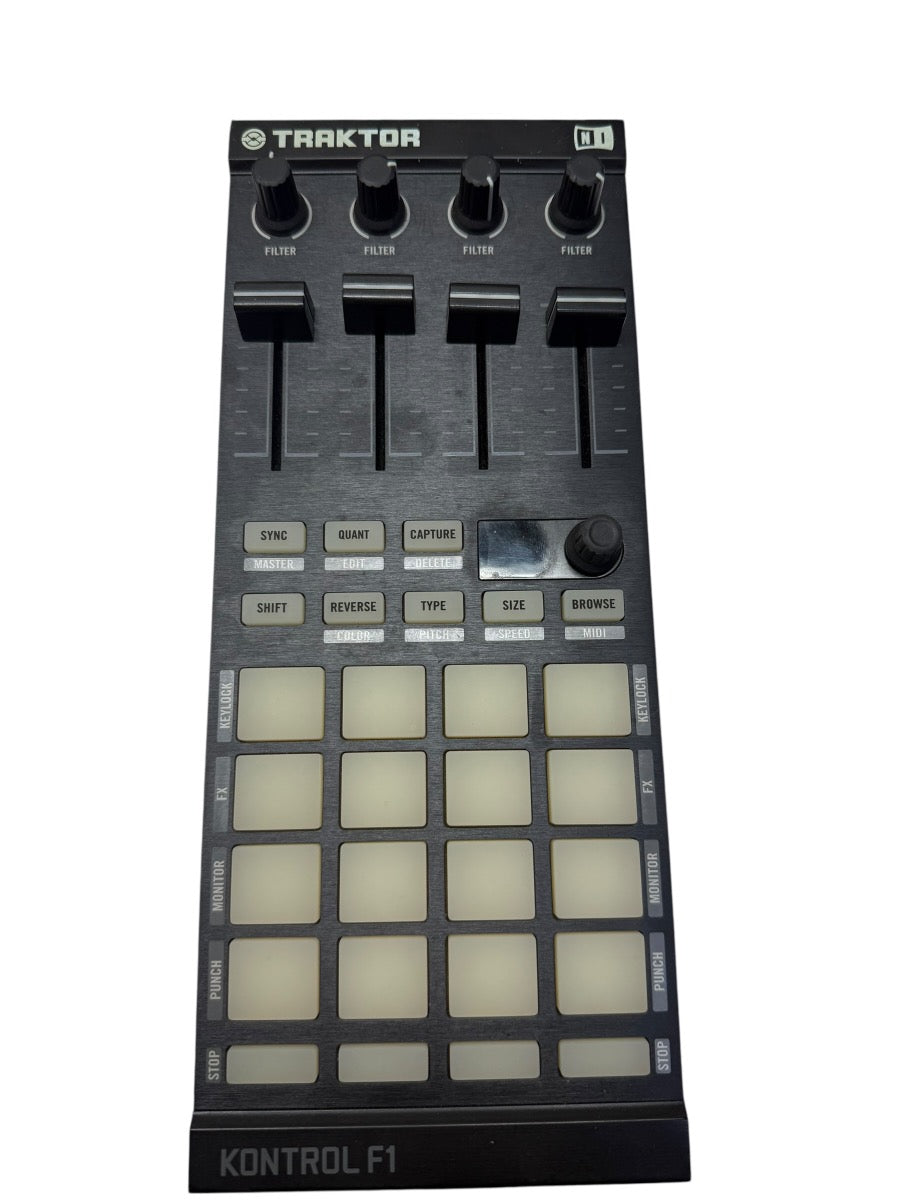 Native Instrument Traktor Kontrol F1 Portable DJ Controller 16 Pads