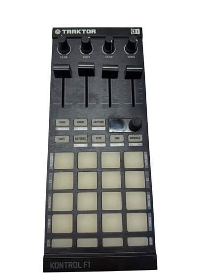 Native Instrument Traktor Kontrol F1 Portable DJ Controller 16 Pads